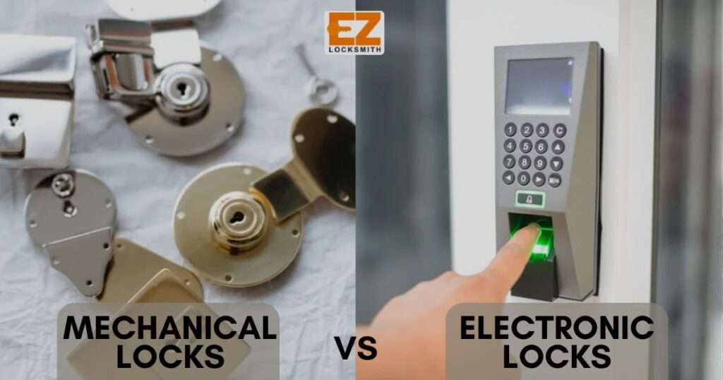 How to Choose Between Mechanical and Electronic Locks for Your Home? 3 mechanical locks vs electronic locks